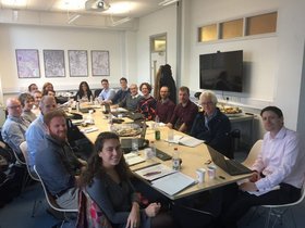 Die Teilnehmenden des Kick-Off-Meetings in Belfast. Die Teilnehmenden des Kick-Off-Meetings in Belfast.