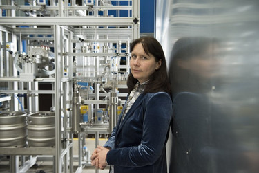 Aerogele sind ein Forschungsschwerpunkt von TU-Professorin Irina Smirnova. Aerogele sind ein Forschungsschwerpunkt von TU-Professorin Irina Smirnova.