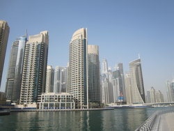 Skyline der Marina City in Dubai