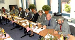 Teilnehmer der Pressekonferenz