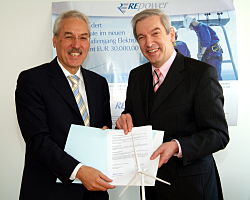 Prof. Dr. Fritz Vahrenholt (links) und Prof. Dr.-Ing. habil. Edwin Kreuzer