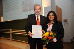 Aischarya Brahma, DAAD-Preisträgerin 2010