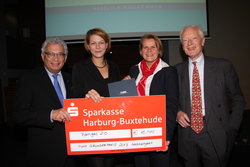 Die Gründungsidee von Saskia Oldenburg wurde mit 15.000 Euro belohnt.