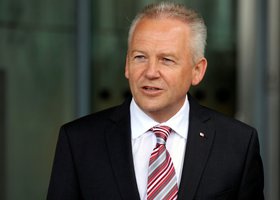Dr. Rüdiger Grube, Vorsitzender des Vorstands der Deutschen Bahn AG