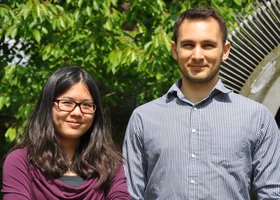 Besuch von der University of California, Berkeley: Die Doktoranden Alyssa Novelia und Michael Sankur werden in Hamburg im Bereich autonomer Unterwasserfahrzeuge forschen.