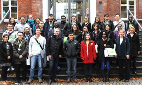 Die „Green Talents" erstmals zu Besuch an einer deutschen Universität.