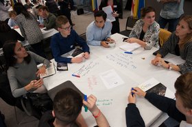 Ideas, Challenges and plans for a new model of a European University: Working groups to build up the ECIU University.Photo: ECIU