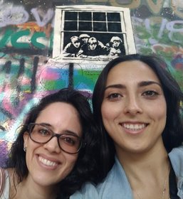 Die TU-Wissenschaftlerinnen Carla Bastidas und Melissa Chavana.