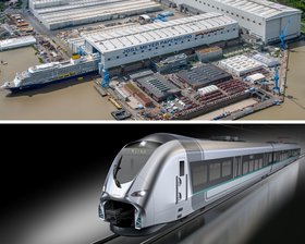 Wissenschaftler∗innen der TU Hamburg forschen im Rahmen eines Verbundprojekts daran, die Rohbaustruktur von Personenzügen und Kreuzfahrtschiffen leichter und deren Herstellung effizienter zu gestalten.