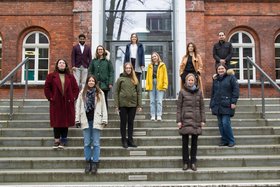 Students from Trento (Italy), Aveiro (Portugal), Linköping (Sweden), Kaunas (Lithuania), Stavanger (Norway), Dublin (Ireland) and Hamburg (Germany) are working together on a campus of the future. Photo: TU Hamburg