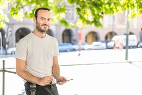 Antoine Mottet is the new junior professor for Theoretical Computer Science / Theoretische Informatik. Photo: Tomáš Rubín