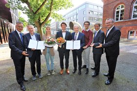 Die Preisverleihung fand am Donnerstag, 6. Juli, in Gebäude B der TU Hamburg statt.