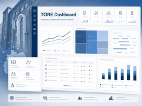 Das&nbsp;neue TORE Dashboard bereitet Forschungsinformationen der TU Hamburg auf und macht sie interaktiv &ouml;ffentlich zug&auml;nglich. Visual: TU Hamburg (KI-generiert)